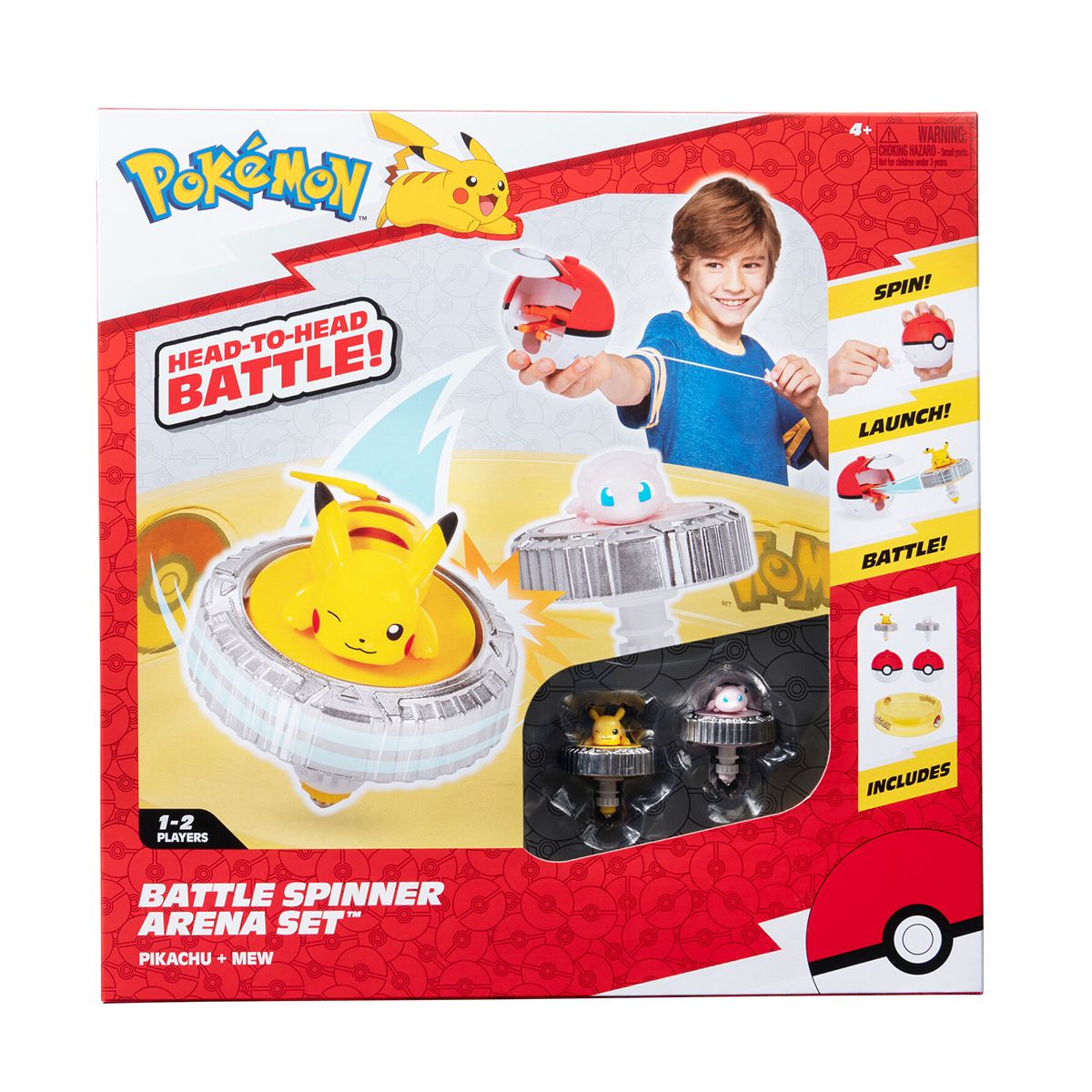 Ігровий набір Pokemon Подвійний батл Пікачу та М'ю (PKW4403