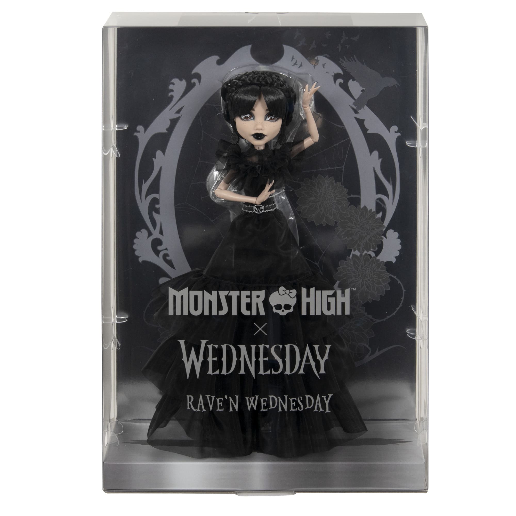 Лялька Monster High X Wednesday Венздей Танці Rave'N (HXJ03