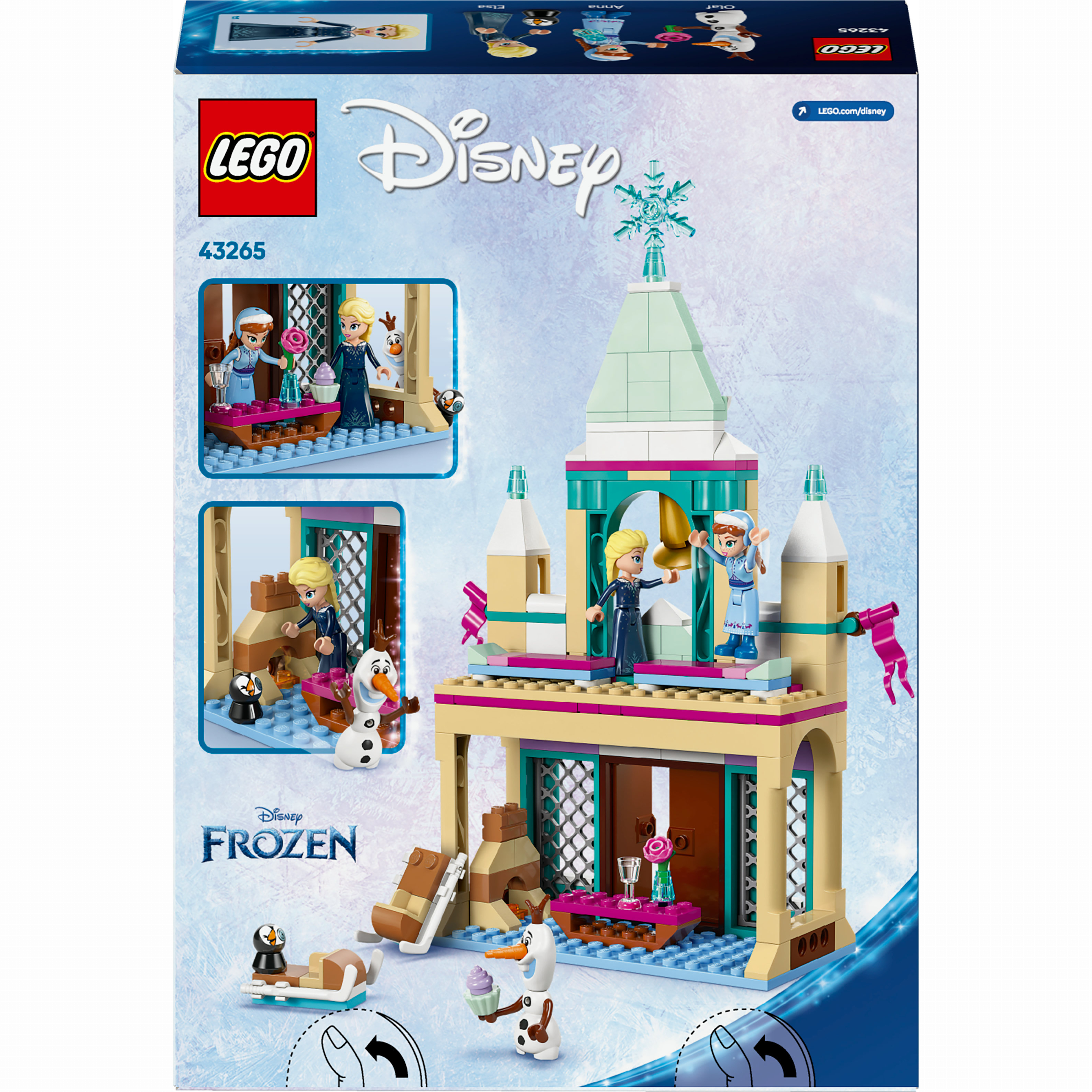 ハムスター　4 Конструктор LEGO Disney Princess Замёрзший замок в королевстве