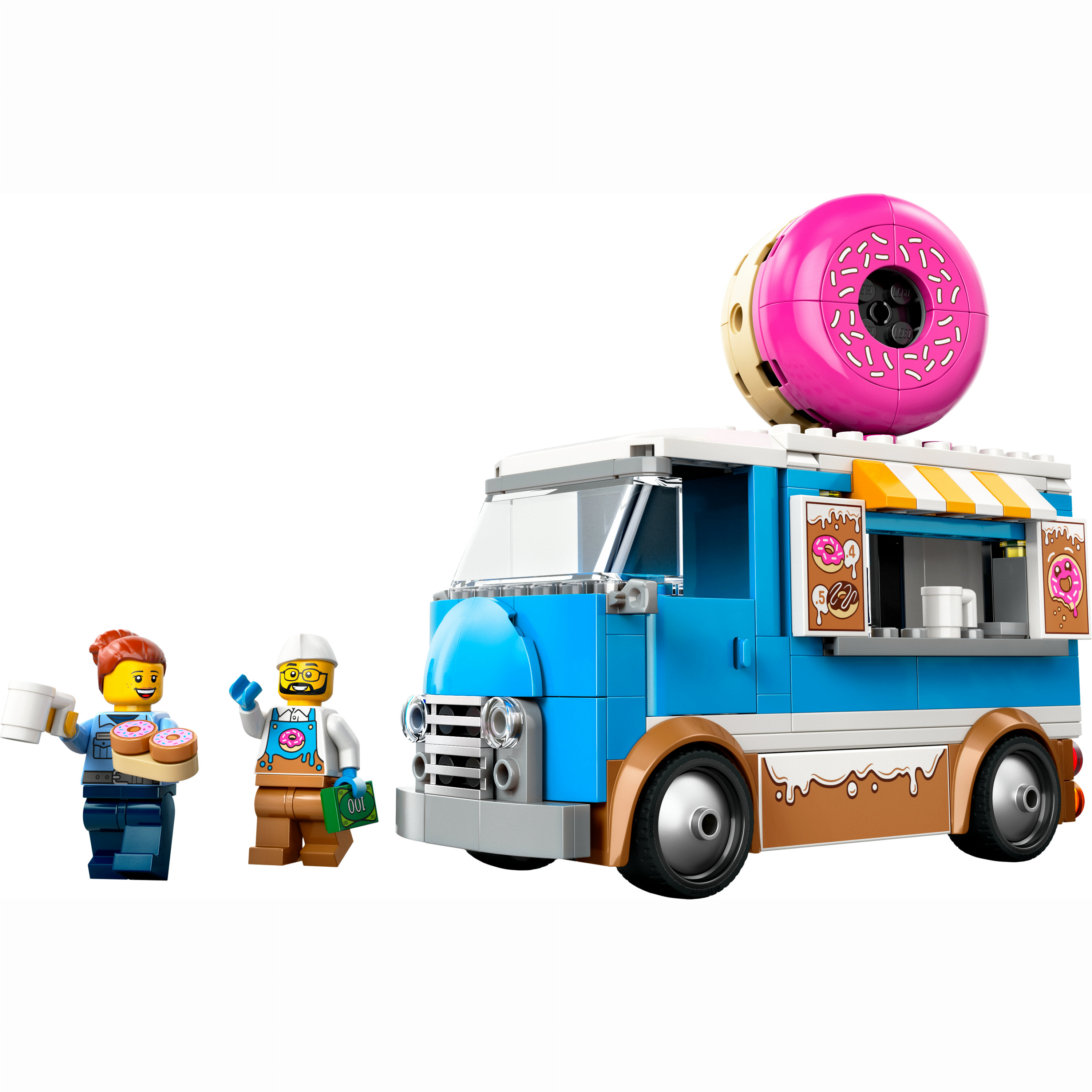 kazuページ Посібник Lego set 60452 City Вантажівка з пончиками