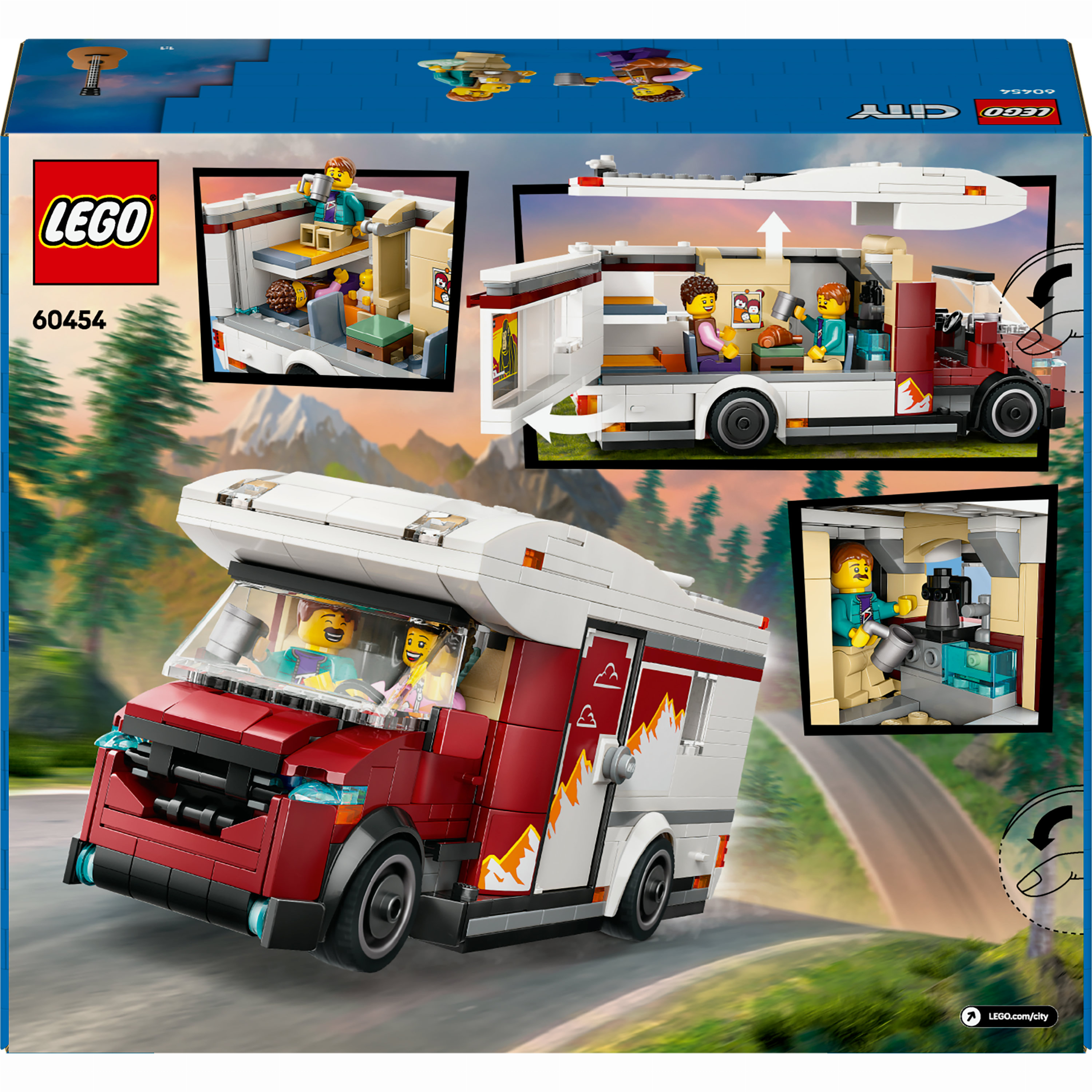 Конструктор LEGO City Пригодницький будинок на колесах для