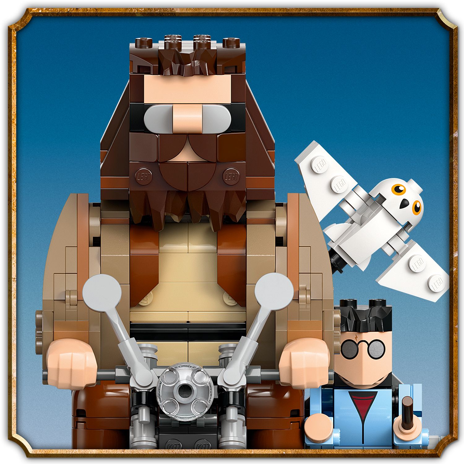 Конструктор LEGO Harry Potter Поїздка Геґріда й Гаррі на мотоциклі