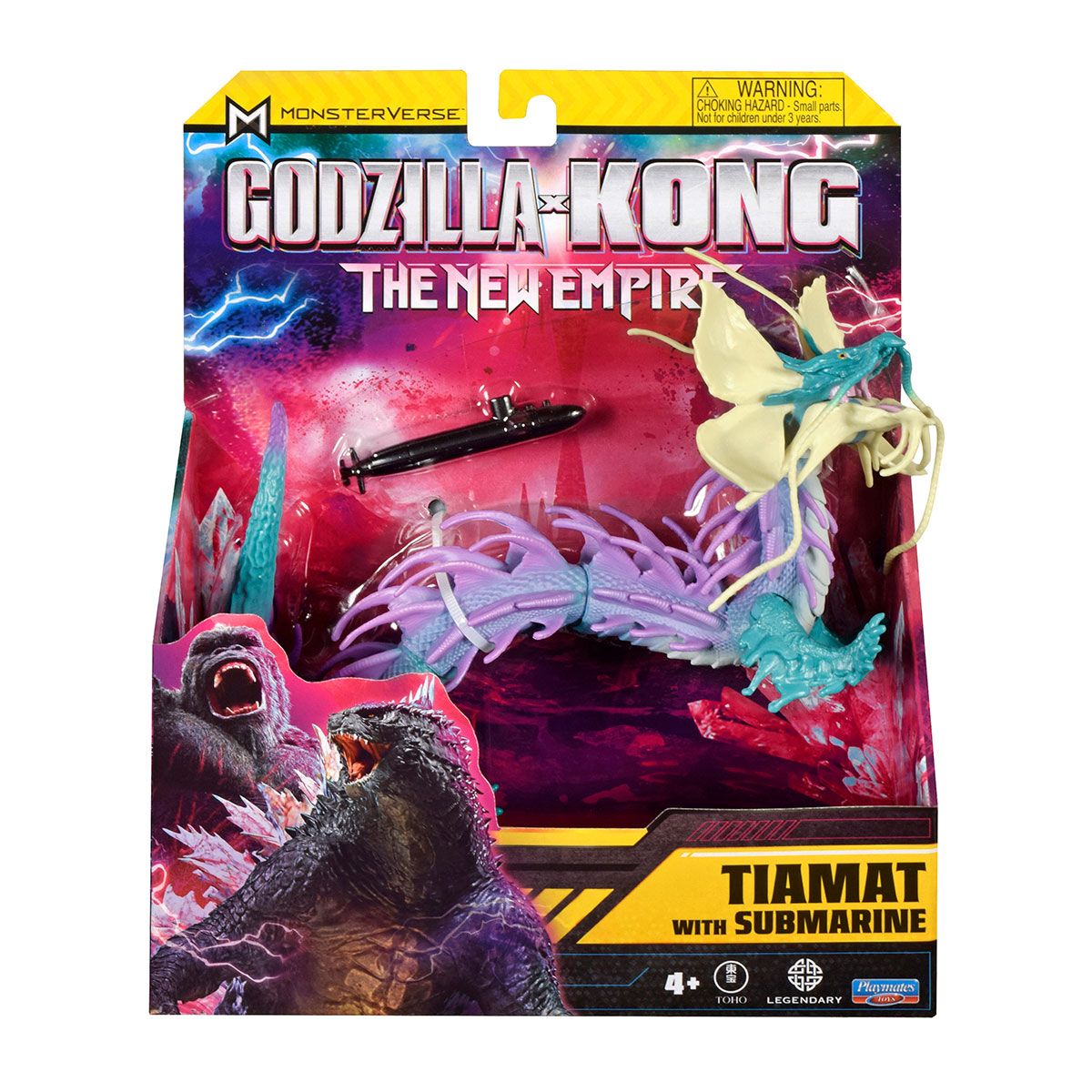 Игровая фигурка Godzilla vs Kong Тиамат с подводной лодкой (35214