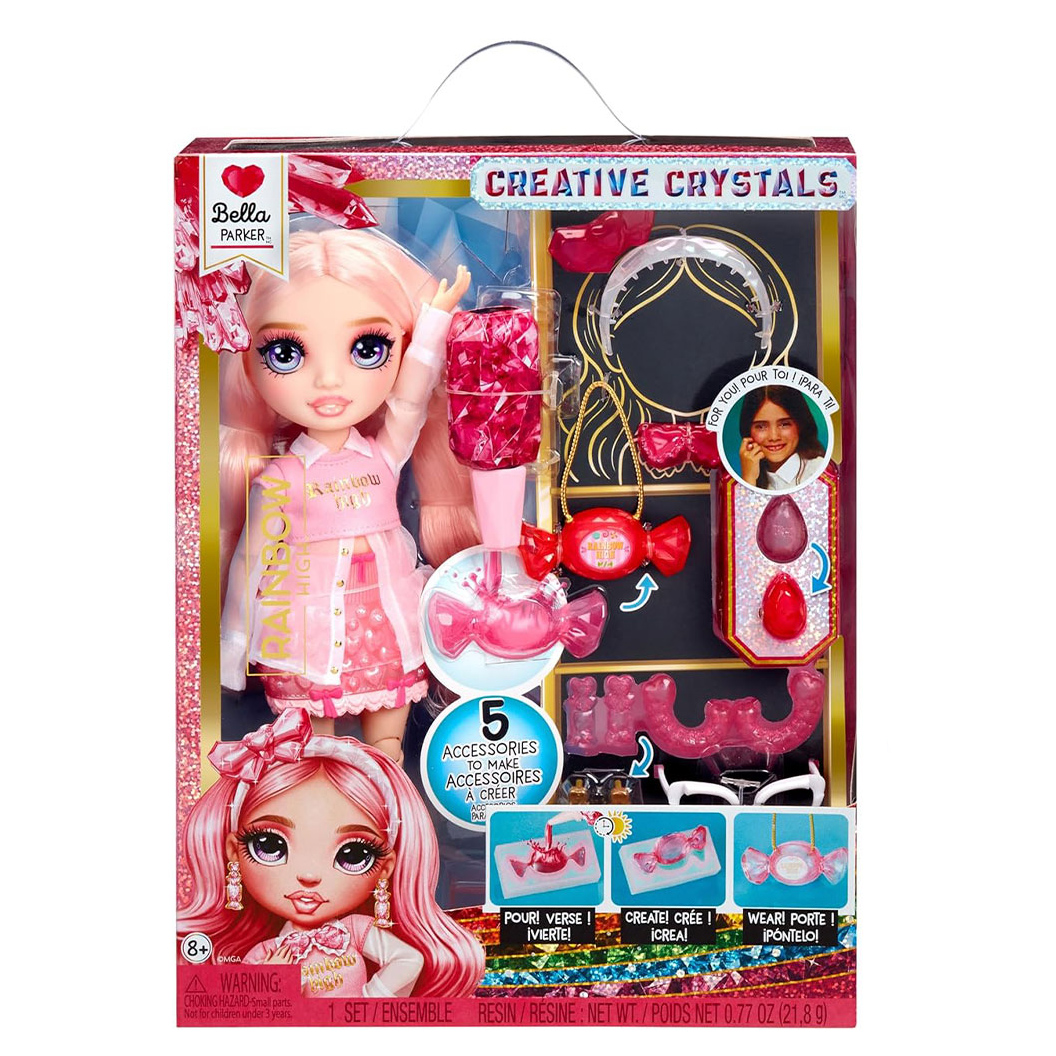 Кукла Rainbow High Creative crystals Белла с аксессуарами