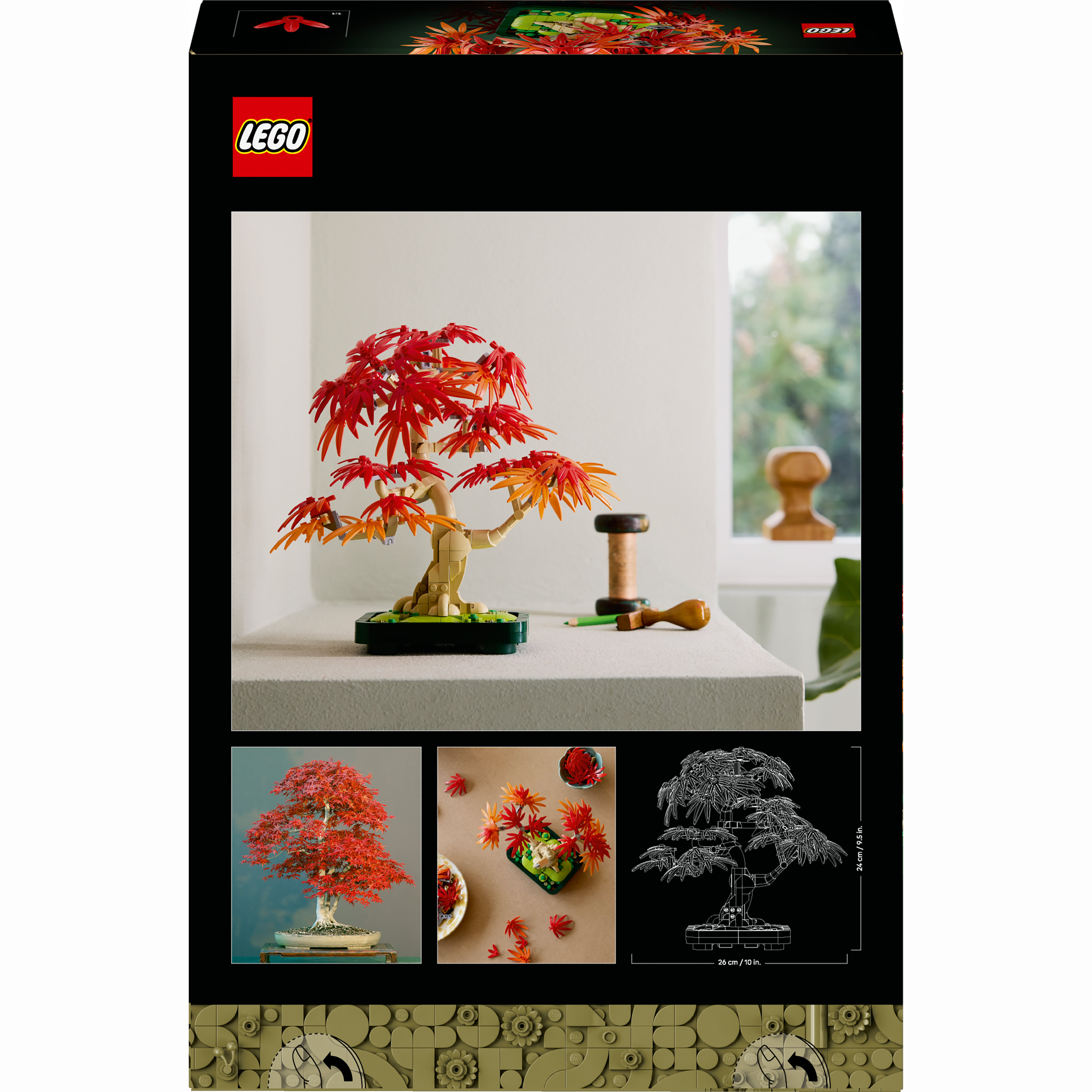 ℕ Конструктор LEGO Botanicals Бонсай з японського червоного клена