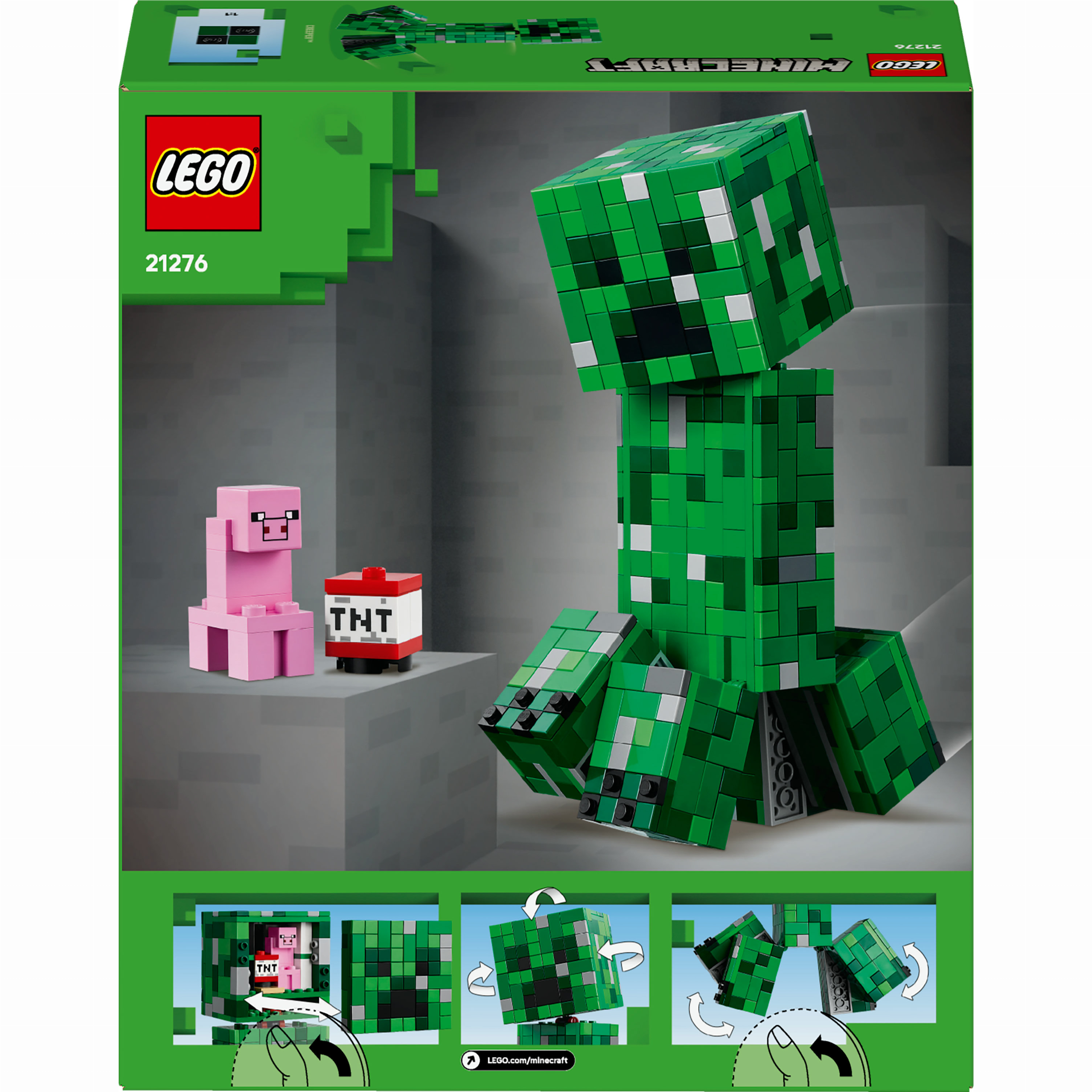Конструктор LEGO Minecraft Крипер (21276) купить в Киеве, Украине