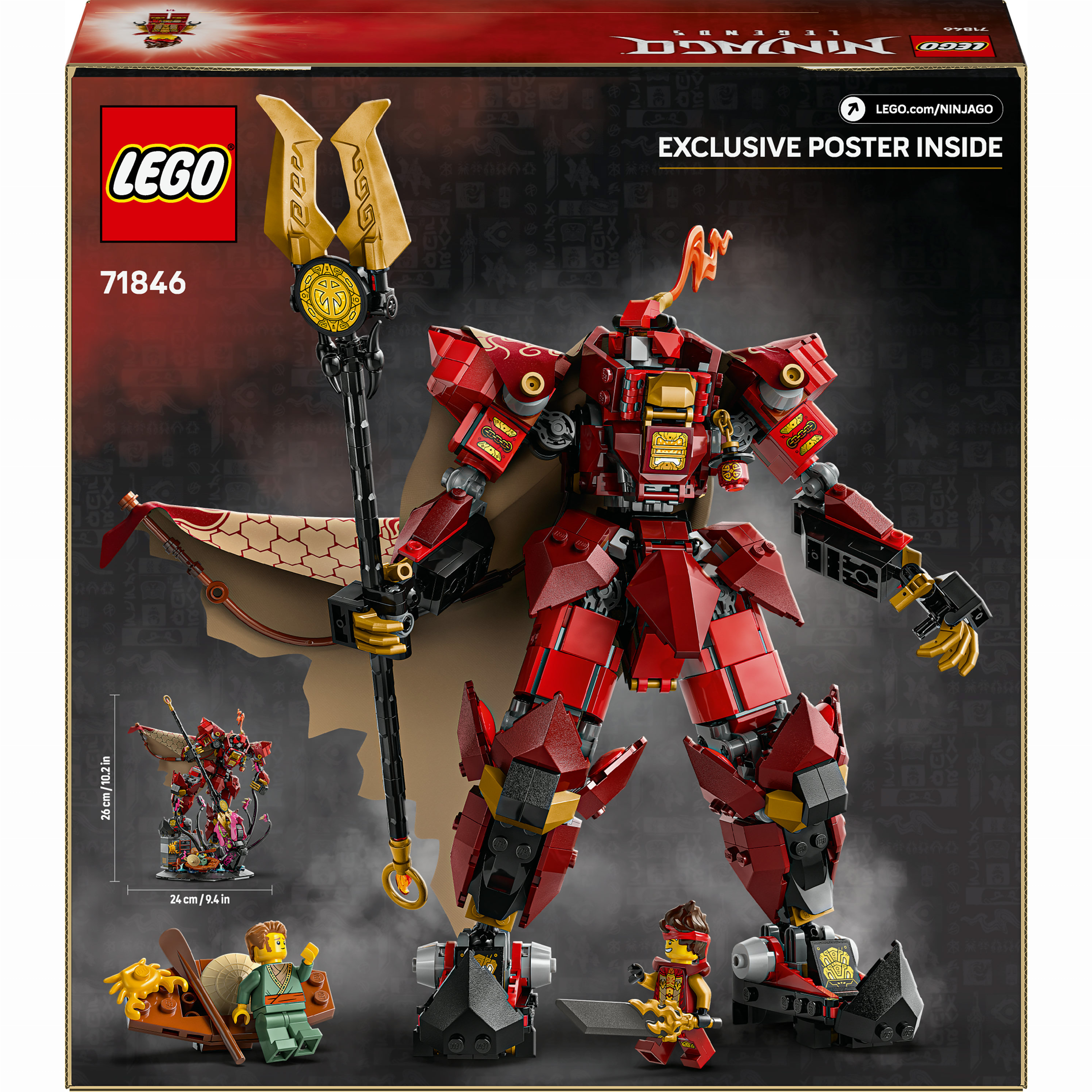 Конструктор LEGO NINJAGO Робот Огненного Рыцаря (71846) купить в