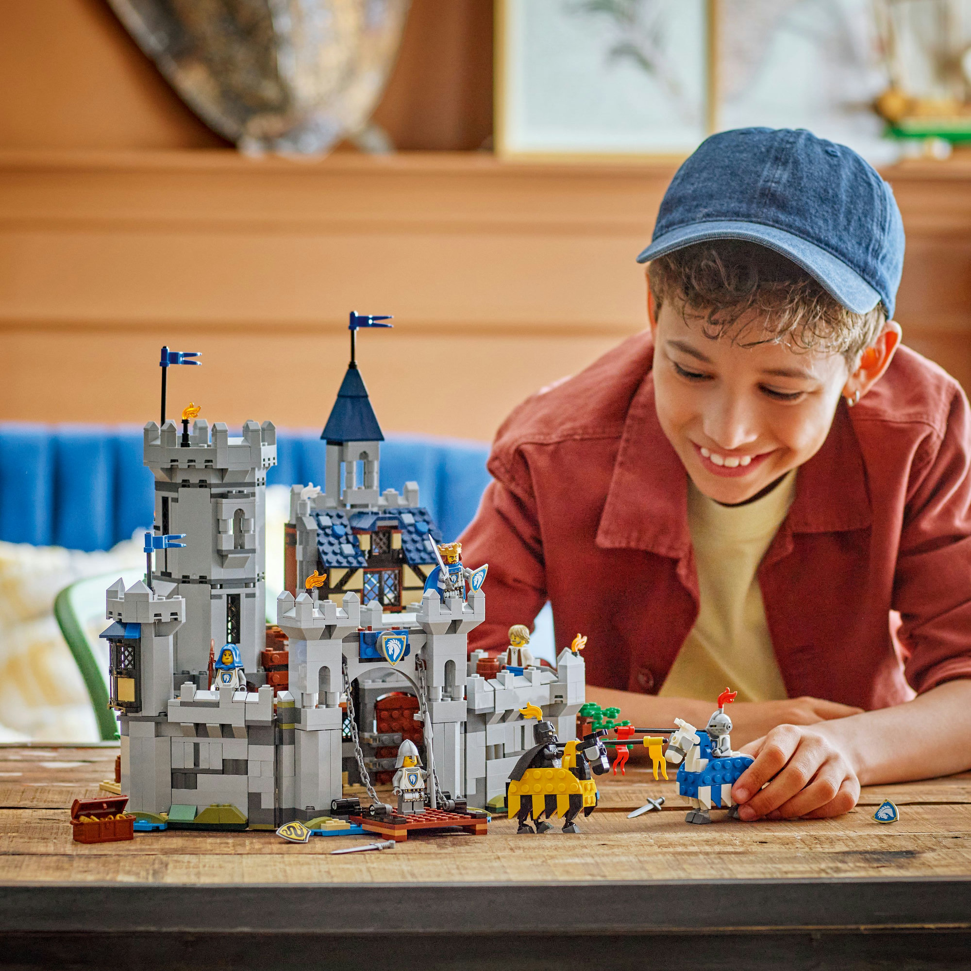 Конструктор LEGO Creator Средневековый замок с рыцарем на коне