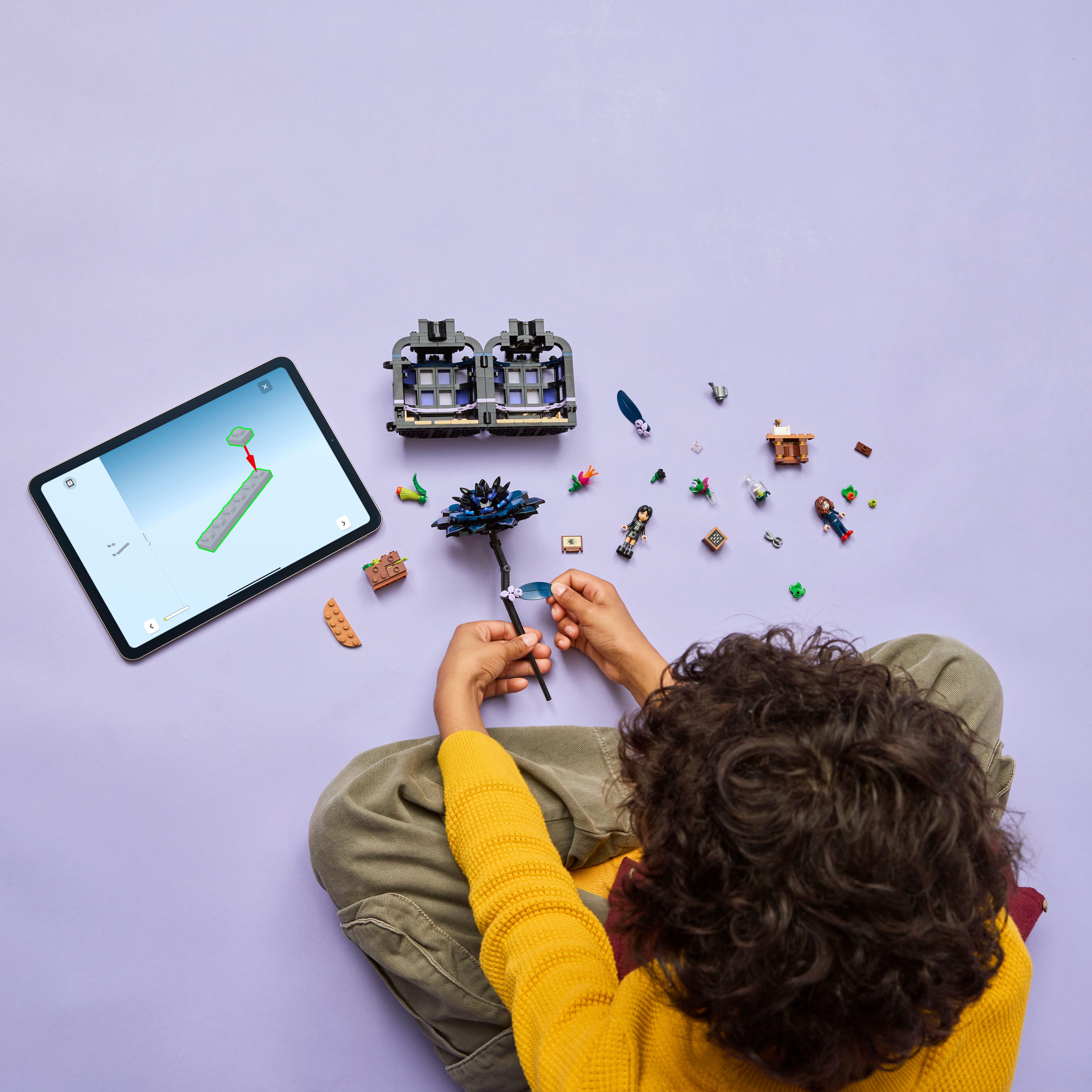 Конструктор LEGO Wednesday Квітка чорної жоржини (76784) купити в