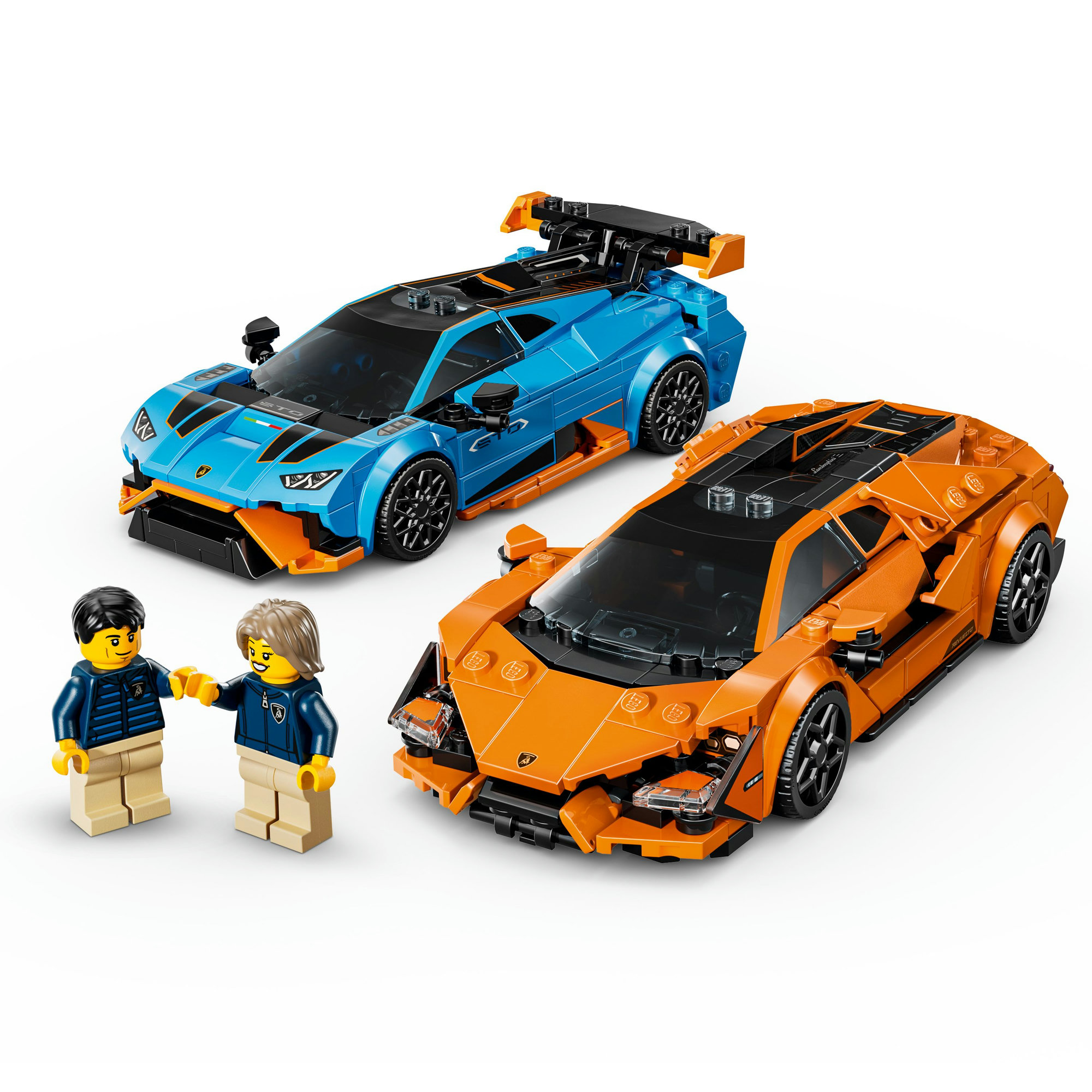 Конструктор ​LEGO Speed Champions Lamborghini Revuelto та Huracan