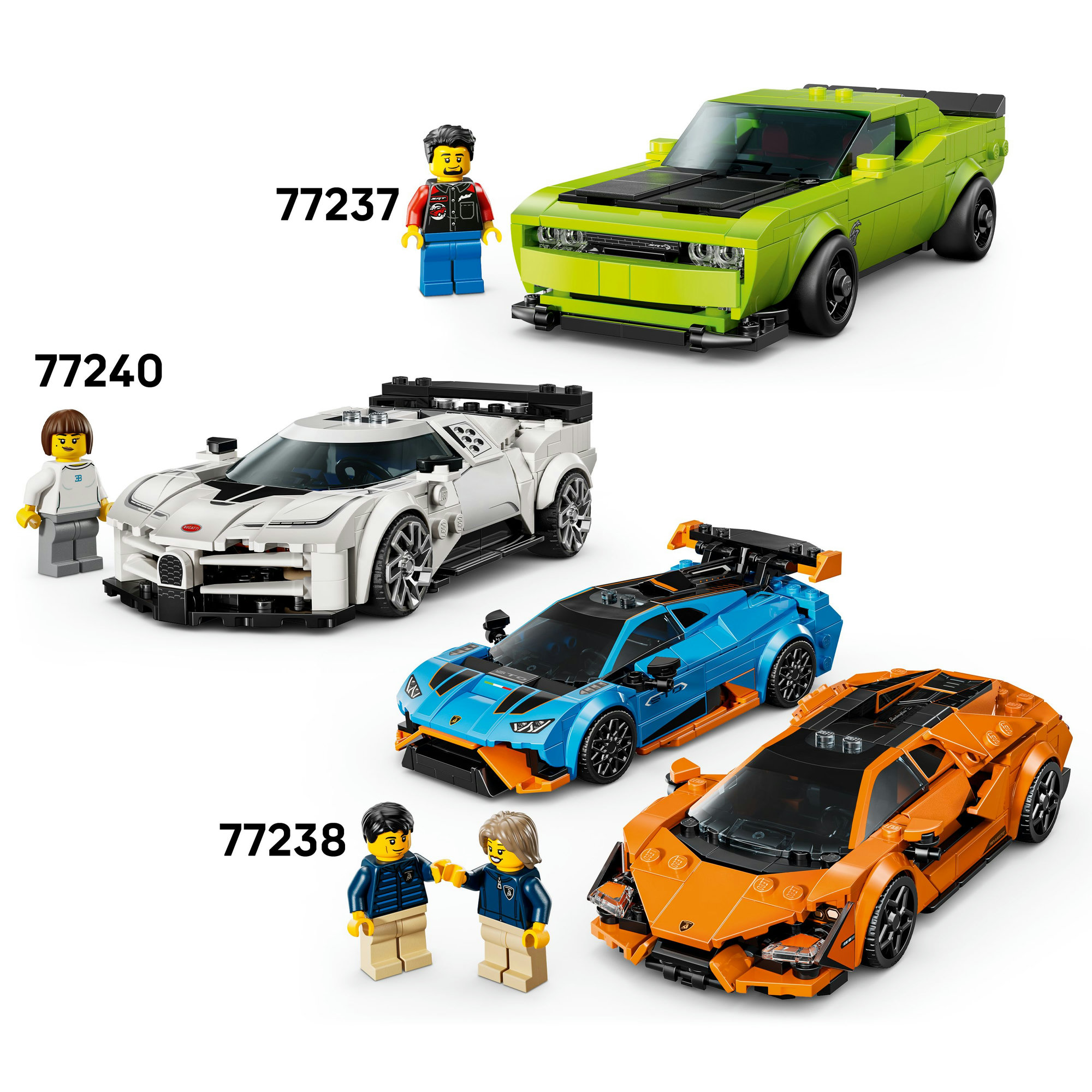 Конструктор LEGO Speed Champions Суперкар Porsche 911 GT3 RS