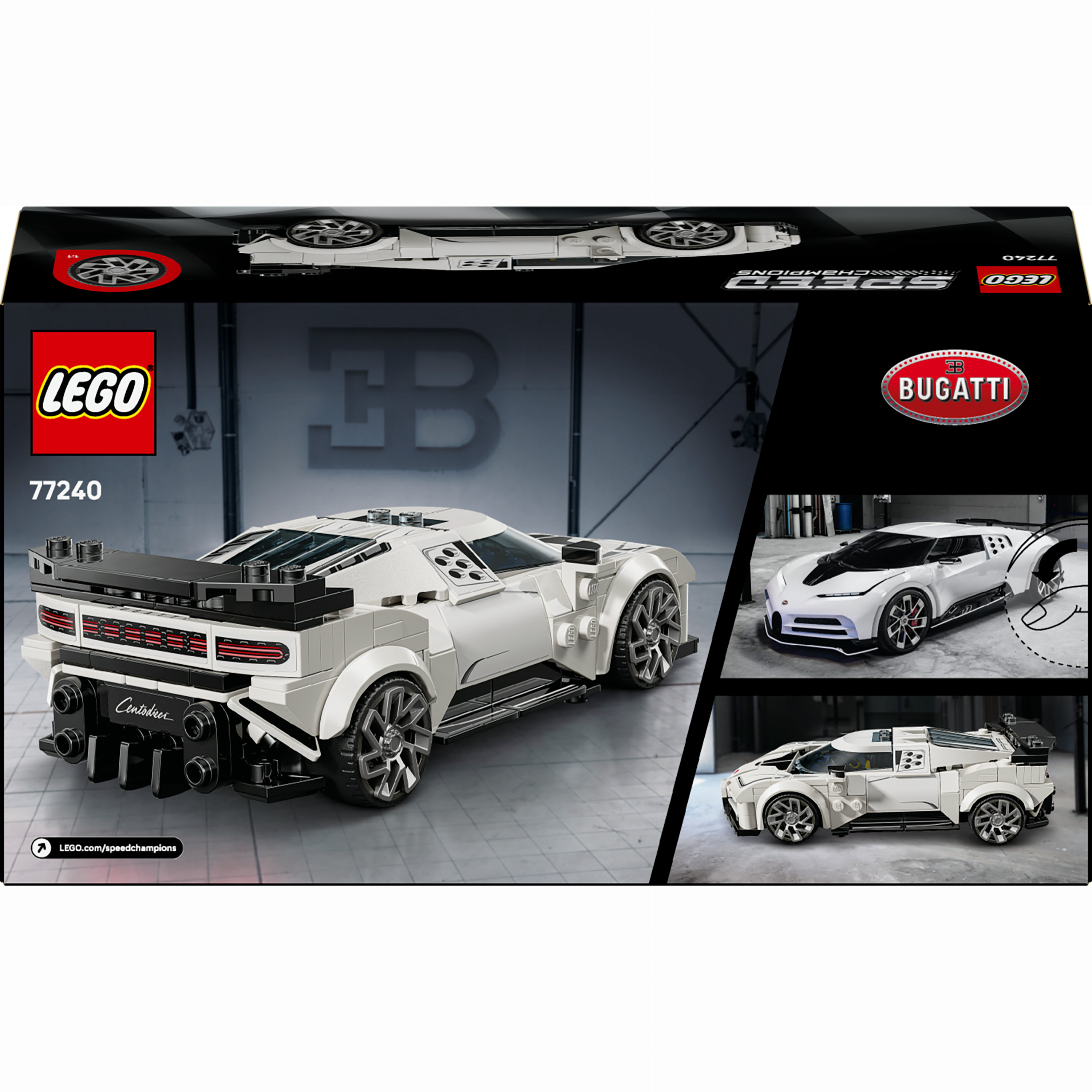 ddc Конструктор LEGO Speed ​​Спортивный гиперкар Bugatti Centodieci