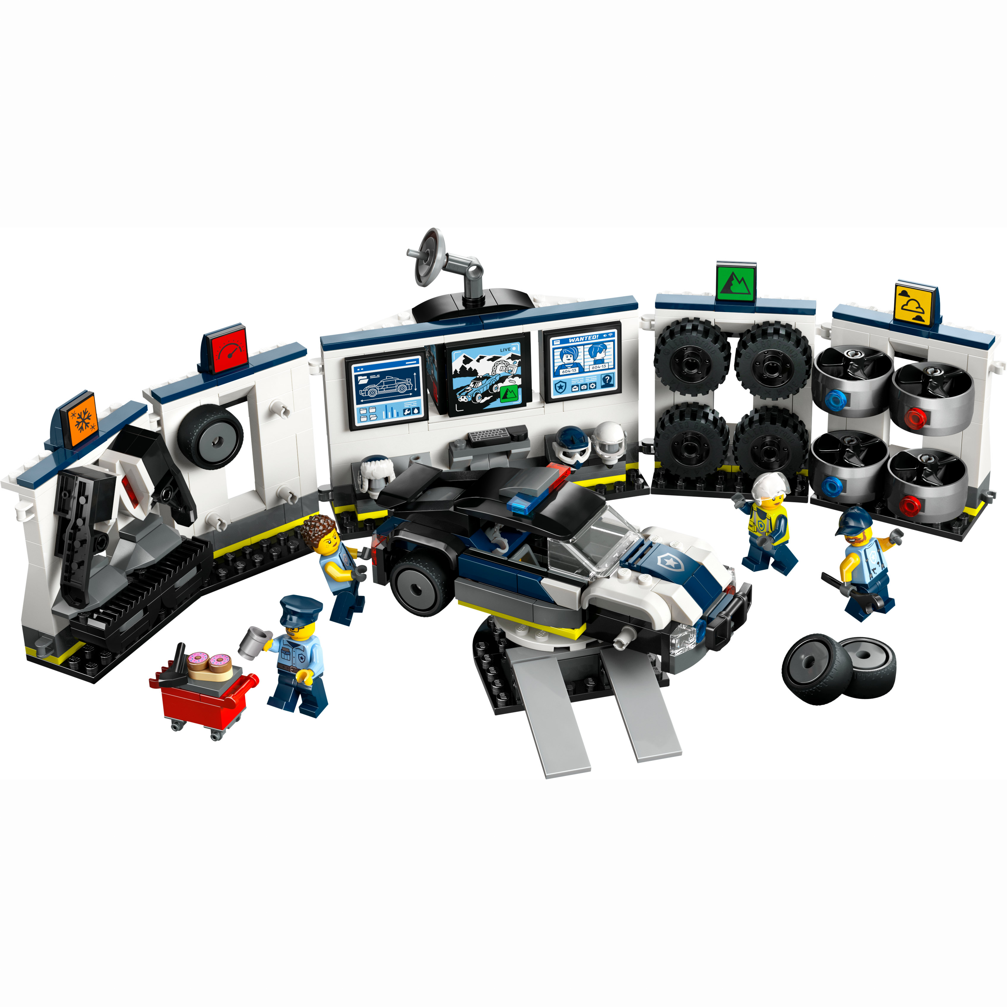 なーちゃん Конструктор LEGO City Спеціальний гараж для поліцейських