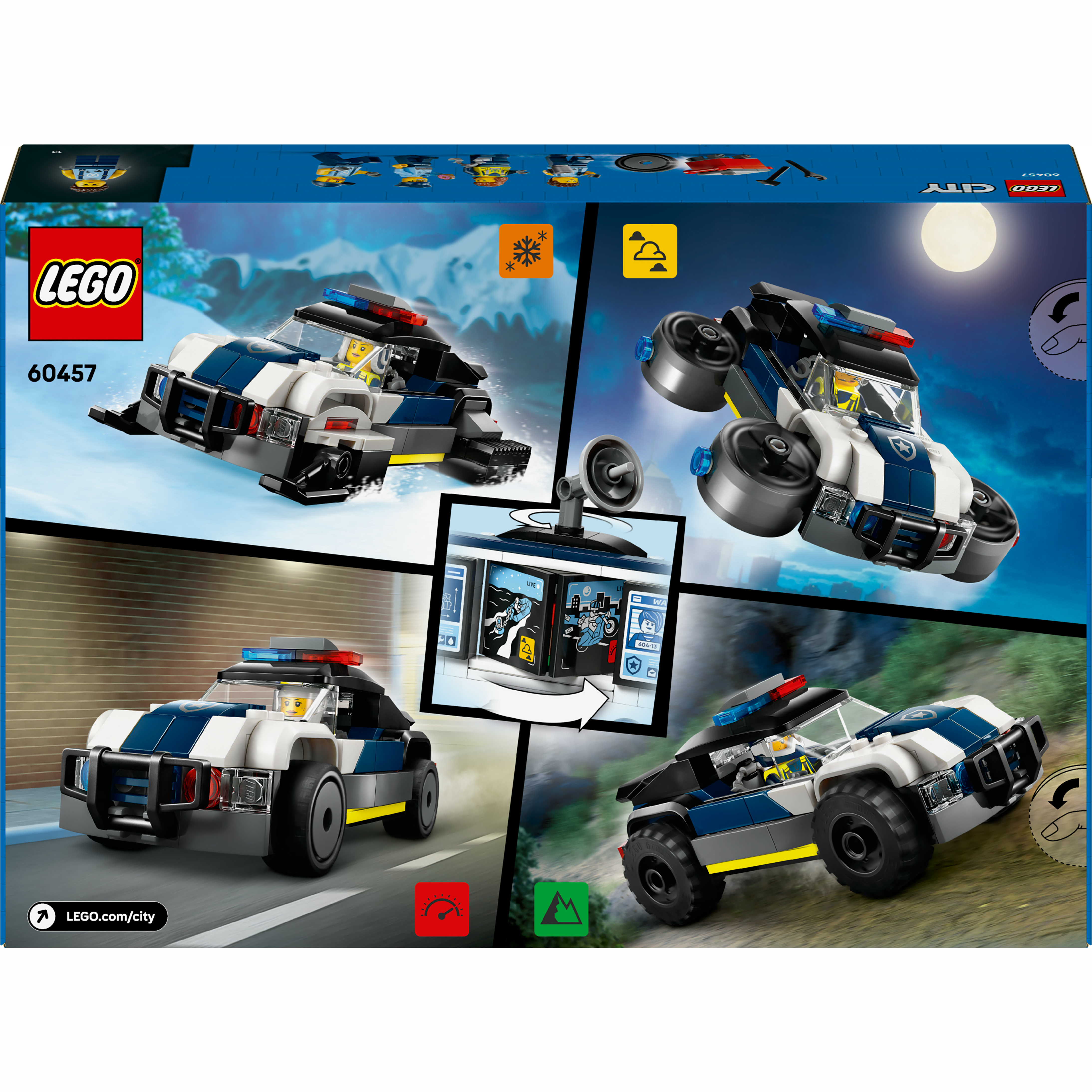Конструктор LEGO City Спеціальний гараж для поліцейських