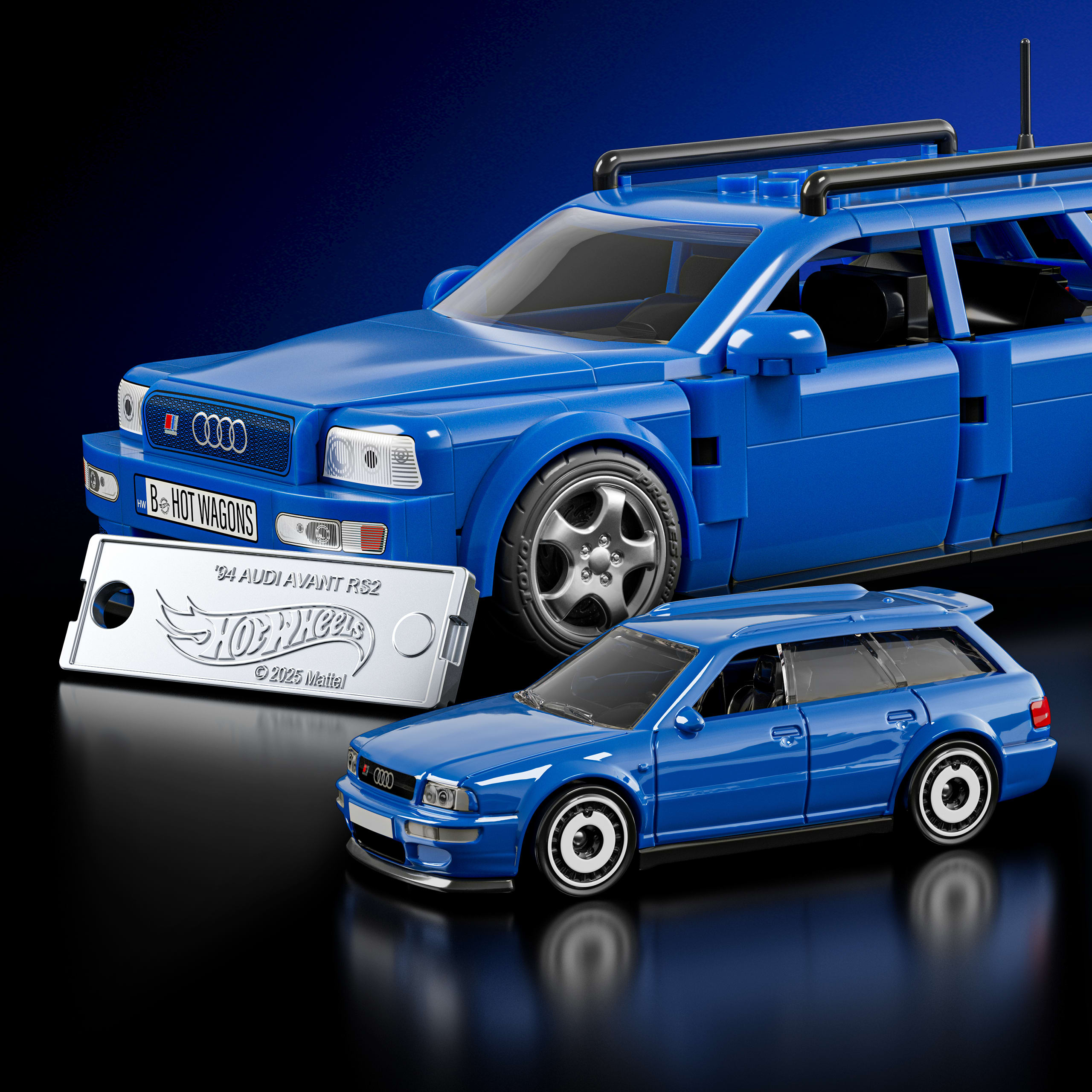 Конструктор Mattel Brick Shop Speed Audi Avant RS2 (JGR28) купити