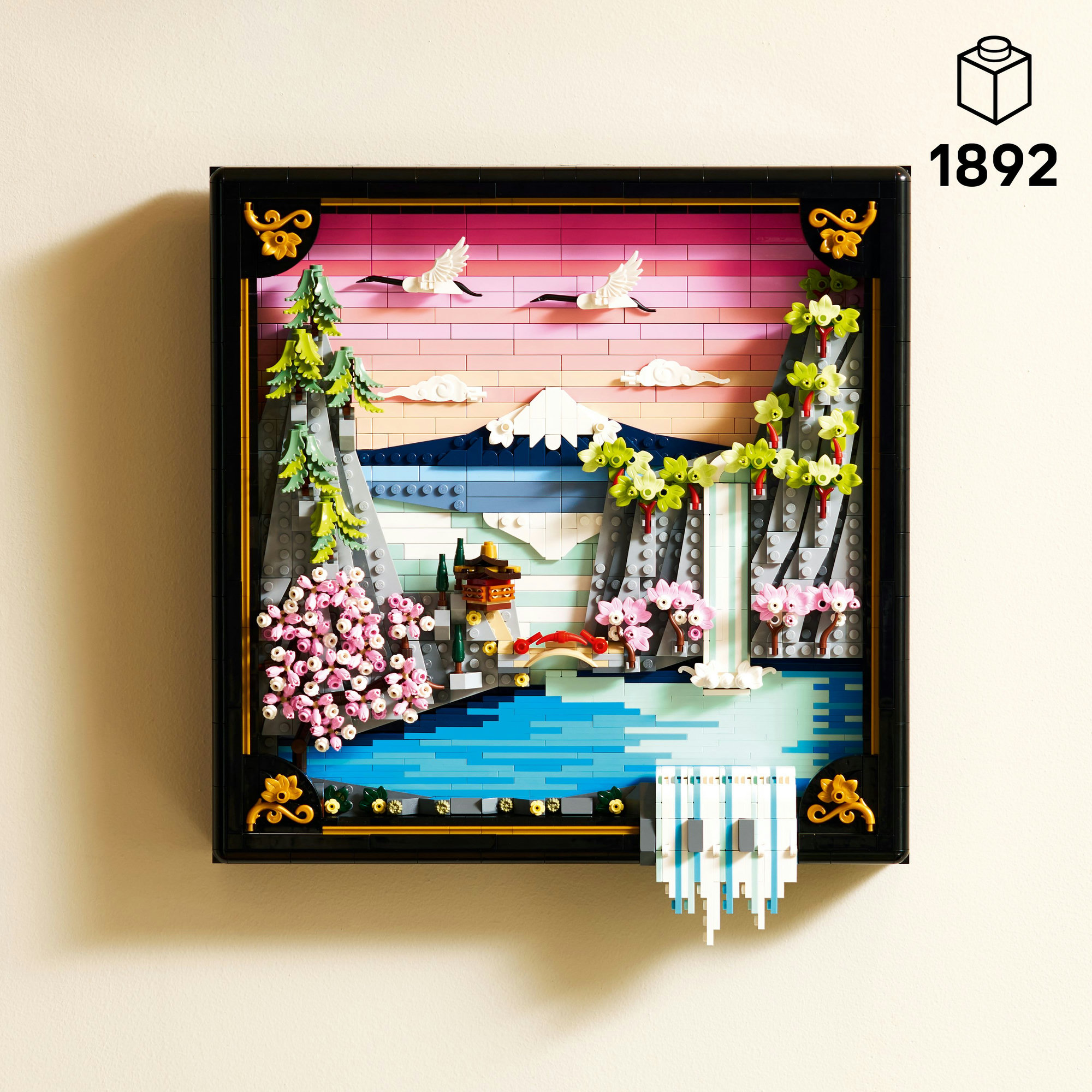 Конструктор LEGO Art Японський пейзаж із цвітом сакури (31218