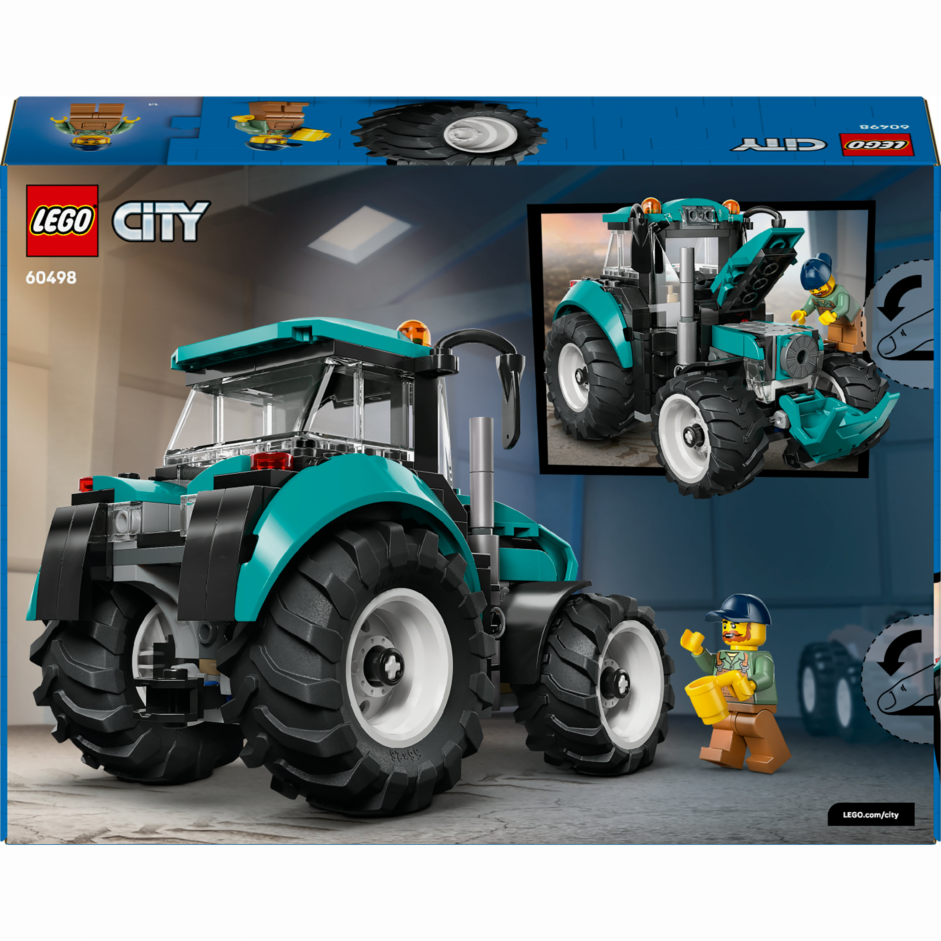 takaqです。② Конструктор LEGO City Трактор (60498) купить в Киеве, Украине по