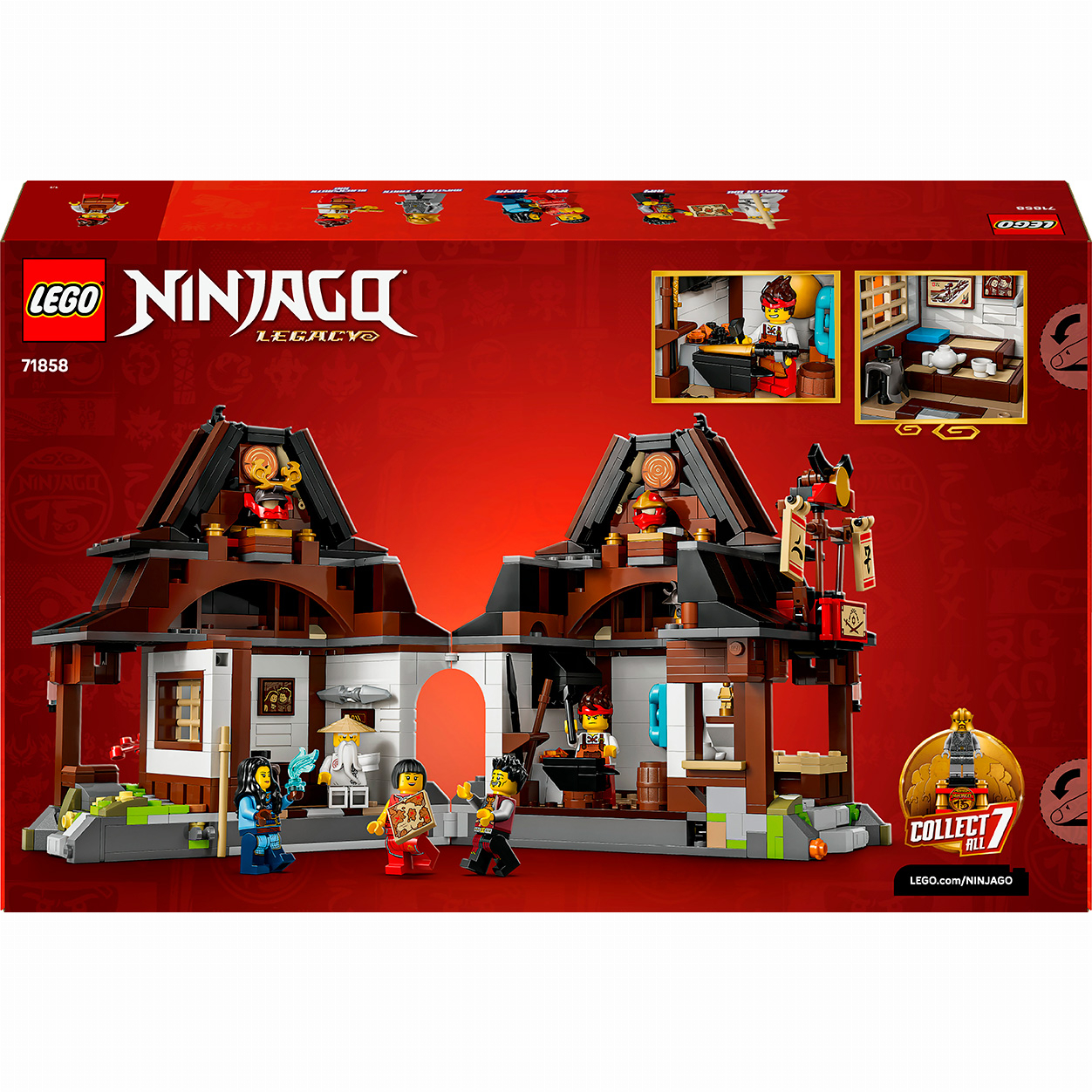 Конструктор LEGO NINJAGO Кузнец «Четыре оружия». 15-я годовщина