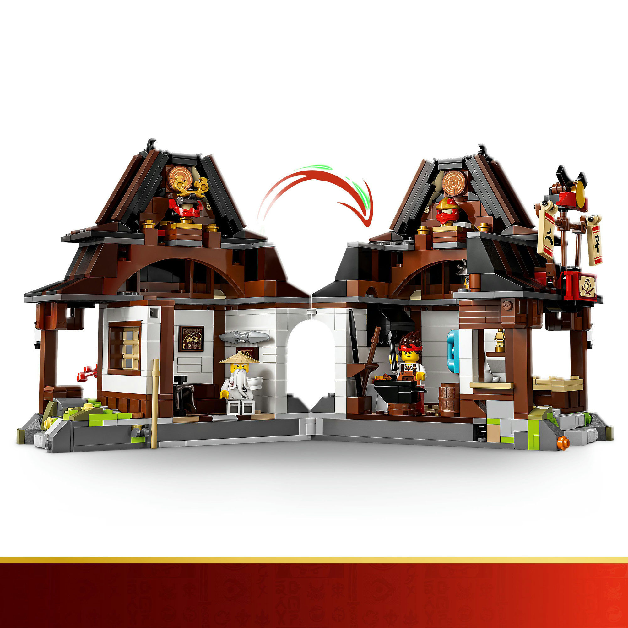 Конструктор LEGO NINJAGO Кузнец «Четыре оружия». 15-я годовщина