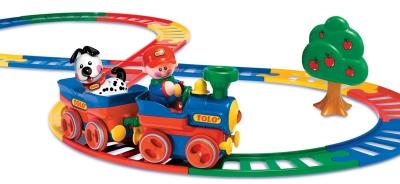 Машинки для малюків - Великий набір Залізниця Tolo Toys (89909)#2