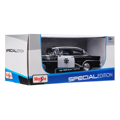 Транспорт і спецтехніка - Автомодель 1955 Buick Century чорний (31295 black)#5