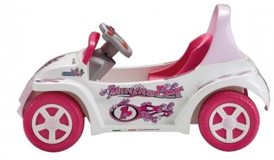 Дитячий транспорт - Дитячий електромобіль Mini Racer Pink (ED 1103)#4