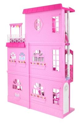 Мебель и домики - Игровой набор Домик для куклы Barbie С батарейками (НН 7666)#2