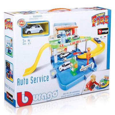 Автотреки, паркінги та гаражі - Іграшковий гараж Bburago 3 рівня (18-30039)#4