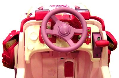 Детский транспорт - Игровой электромобиль Barbie Car Peg-Perego (ED 1136)#2