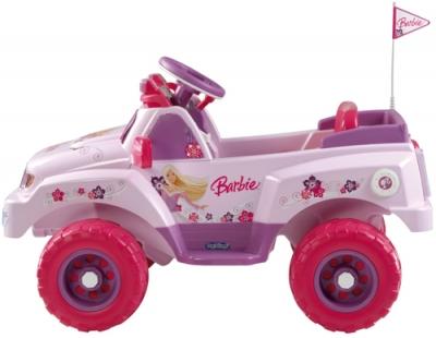 Детский транспорт - Игровой электромобиль Barbie Car Peg-Perego (ED 1136)#3