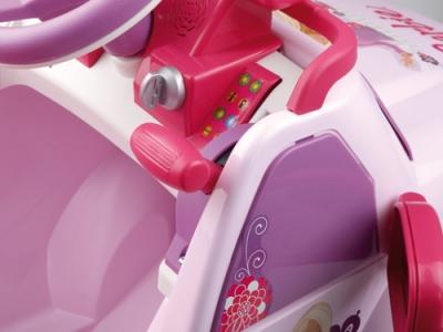 Детский транспорт - Игровой электромобиль Barbie Car Peg-Perego (ED 1136)#4