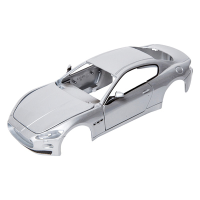 Колекційні автомоделі - Авто-конструктор Maserati Gran Turismo Bburago сріблястий металік 1:24 (18-25083)#2