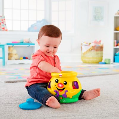 Розвивальні іграшки - Інтерактивна іграшка Fisher-Price Laugh and learn Чарівне горнятко українською (М4916)#2
