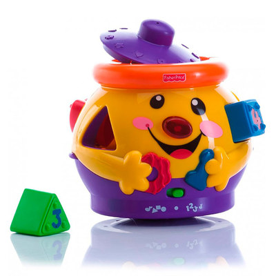 Розвивальні іграшки - Інтерактивна іграшка Fisher-Price Laugh and learn Чарівне горнятко українською (М4916)#3
