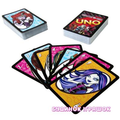 Розважальні ігри - Настільна гра Mattel Games UNO Monster High (T8233) (Т8233)#3