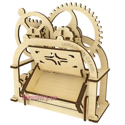 3D-пазлы - Механический 3D пазл Модель для визиток Ukrainian Gears (6000467)#2