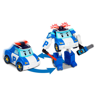 Роботи та трансформери - Іграшка Полі трансформер з підсвічуванням Poli Robocar (83094)#3