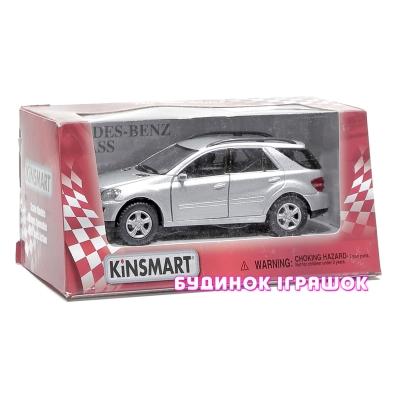 Транспорт і спецтехніка - Іграшка машина металева інерційна Kinsmart Mercedes-Benz ML-Class у кор (KT5309W)#2