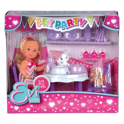 Маленькие куклы - Игровой набор Вечеринка для домашних питомцев Steffi & Evi Love (5732831)#2