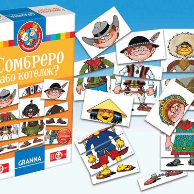Интеллектуальные игры - Настольная игра Granna Сомбреро или котелок? (82265)#2