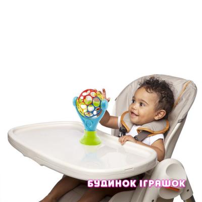 Брязкальця, прорізувачі - Брязкальце з присоскою Kids II Oball (81529)#3