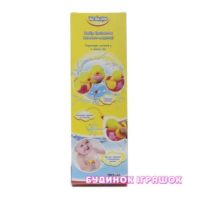 Игрушки для ванны - Игрушка для ванны Уточки-модницы BeBeLino (57053)#4