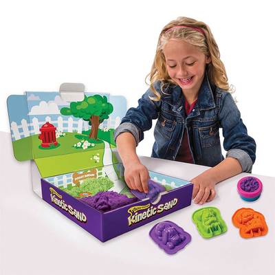 Антистрес іграшки - Кінетичний пісок для дитячої творчості KINETIC SAND DOGGY 340 г (71415Dg)#4