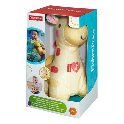 Мобайлы, ночники, проекторы - Мягкая игрушка-ночник Fisher-Price Жираф со звуковым эффектом (BFH65)#3
