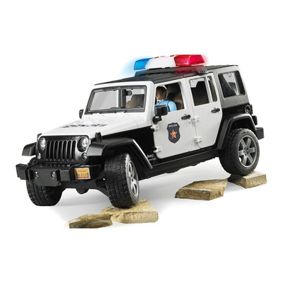 Спасательная техника - Машинка Bruder Полиция Wrangler unlimited rubicon (2526)#4