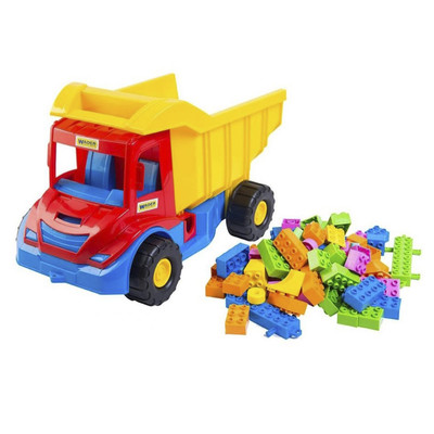 Машинки для малышей - Машинка Грузовик Wader Multi truck (39217)#3