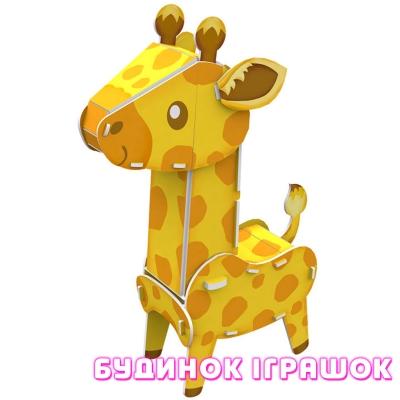 3D-пазлы - Трёхмерная головоломка-конструктор CubikFun Дикие животные. Жираф (K1503h)#3