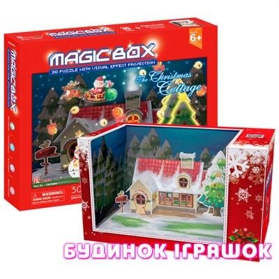 3D-пазли - Тривимірна головоломка-конструктор CubicFun Magic Box. Різдвяний котедж (OM3605h)#2