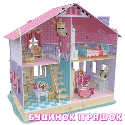 3D-пазлы - Трёхмерная головоломка-конструктор CubikFun Домик Кэрри (P679h)#2