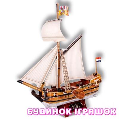 3D-пазли - Тривимірна головоломка-конструктор CubicFun Яхта Мері (T4010h)#3